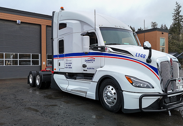 CDL Driver entering Leavitts Truck